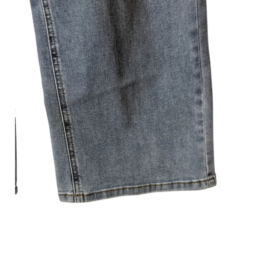 NWT Judy Blue High Rise Double Button Cropped Wide Leg Jeans Denim Size 13/31 - Picture 5 of 14